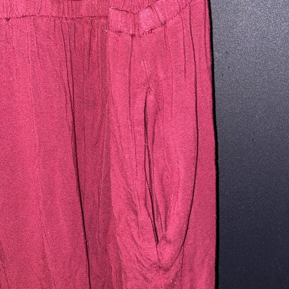American Eagle Outfitters 🦅 Cage Front Sleeveless Romper in Claret size M Short - Picture 5 of 14